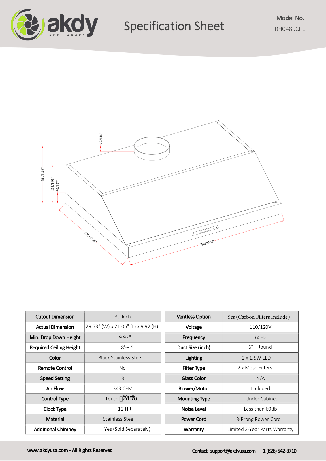 AKDY BBDU1497 Specifications - ManualMachine.com