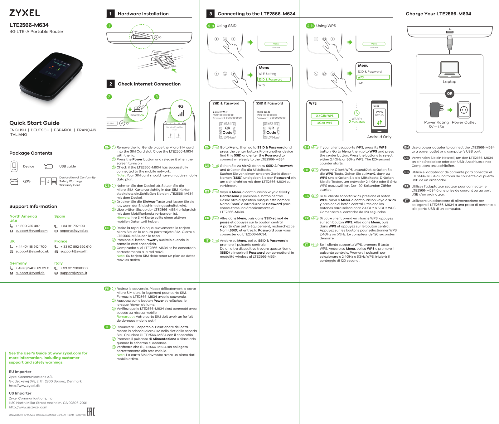 ZyXEL lte2566-m634 User Manual