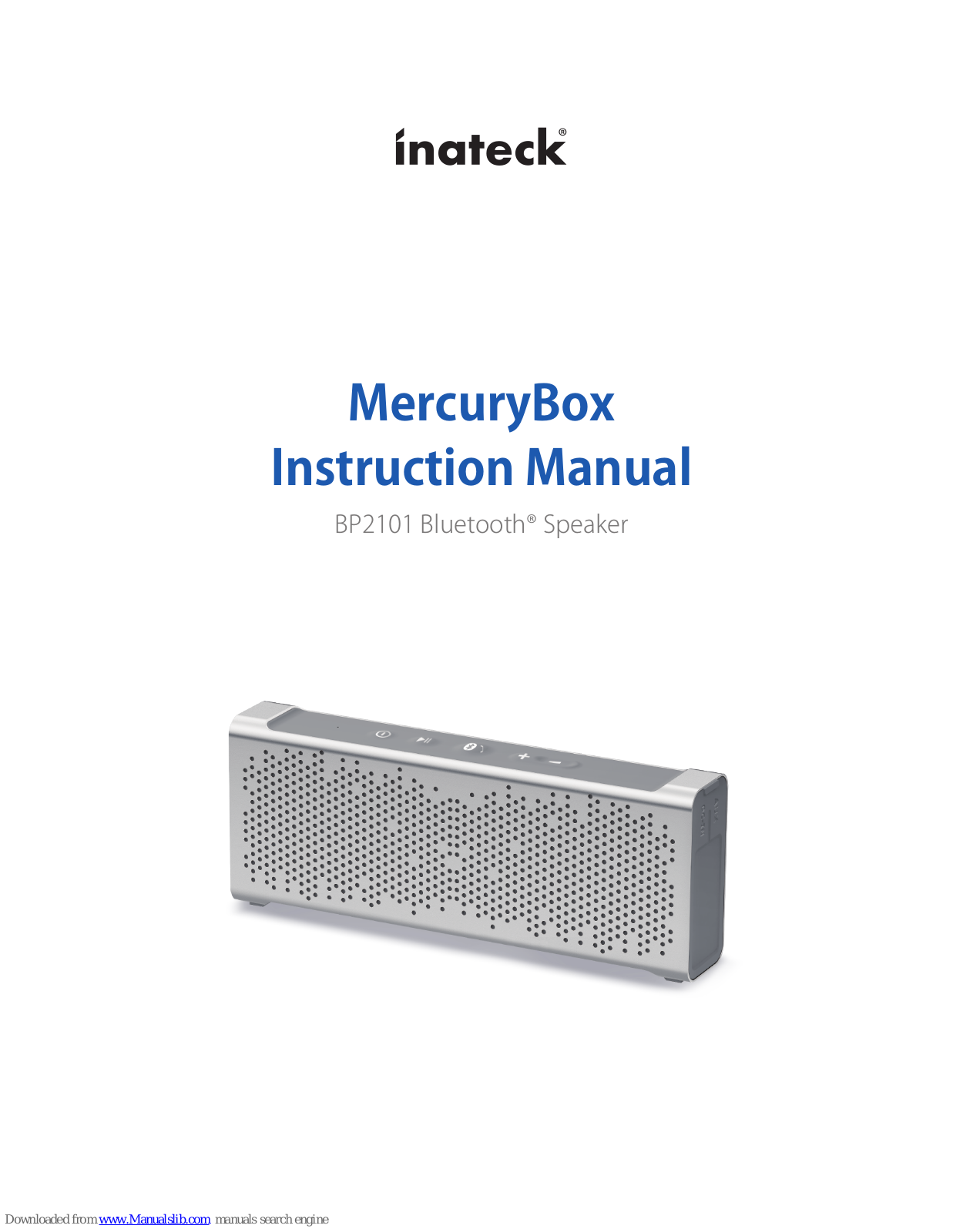 Inateck mercurybox BP2101 Instruction Manual