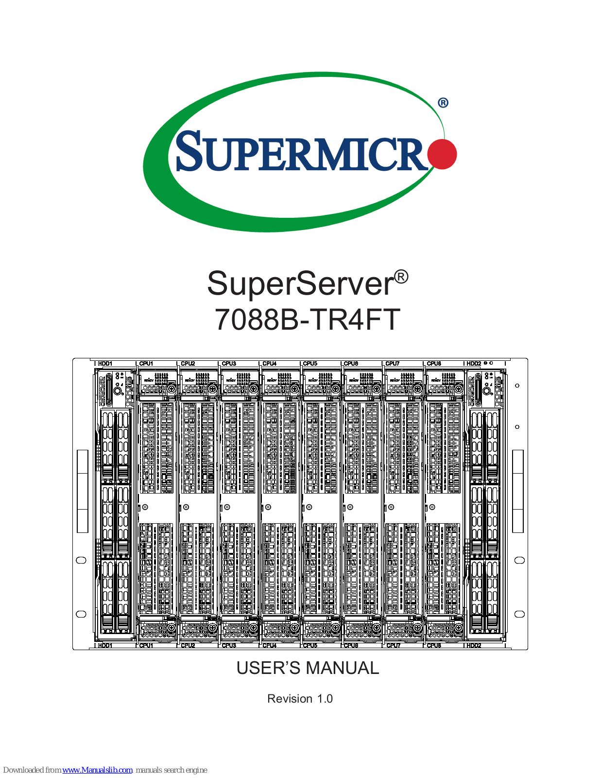 Supermicro SuperServer 7088B-TR4FT User Manual