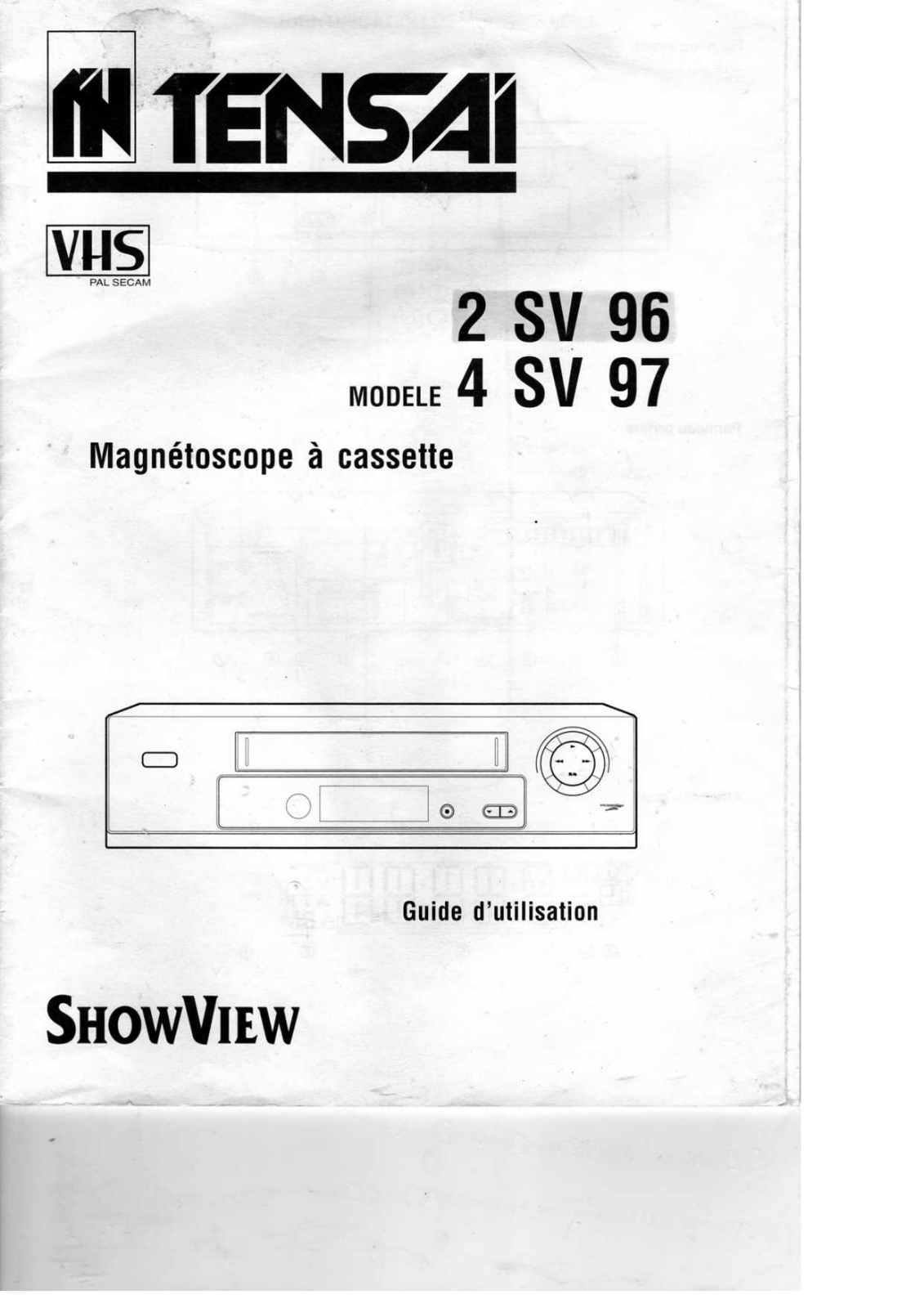 TENSAI 2SV96, 4SV97 User Manual