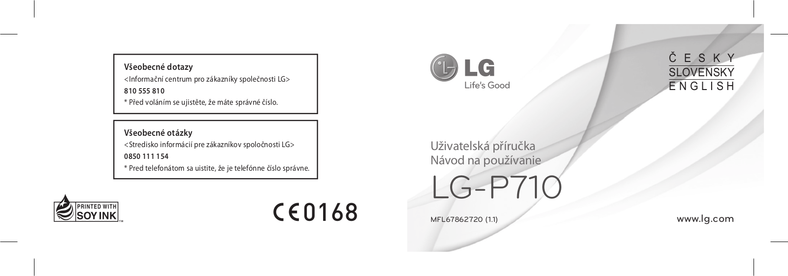 LG OPTIMUS L7 2, P710 User Manual