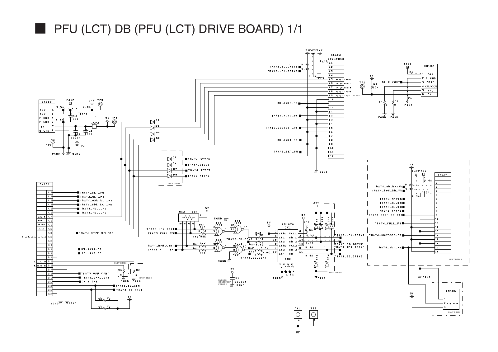 Konica 7020 Schematics 13HA87010-01