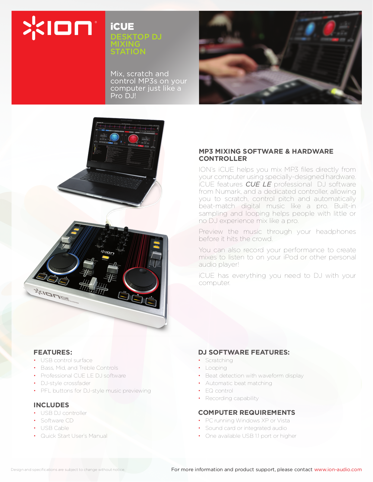 ION iCUE User Manual