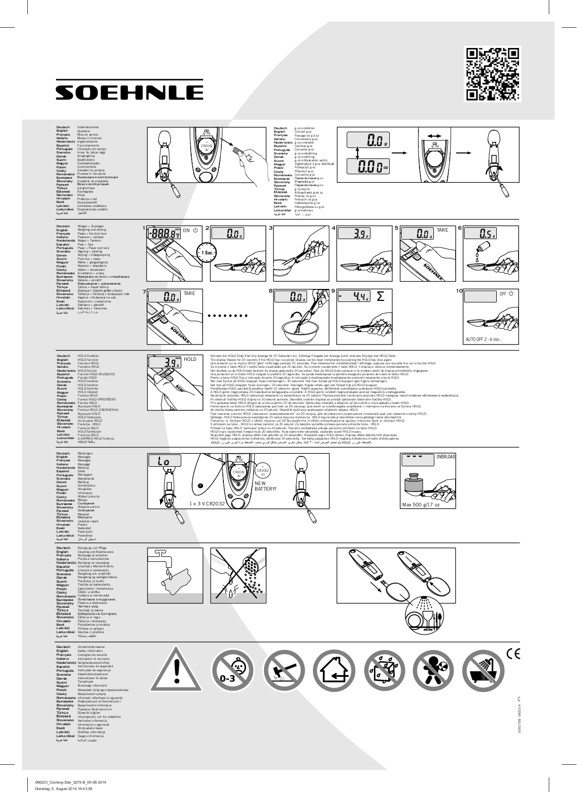 Leifheit Cooking Star (66220) User Manual