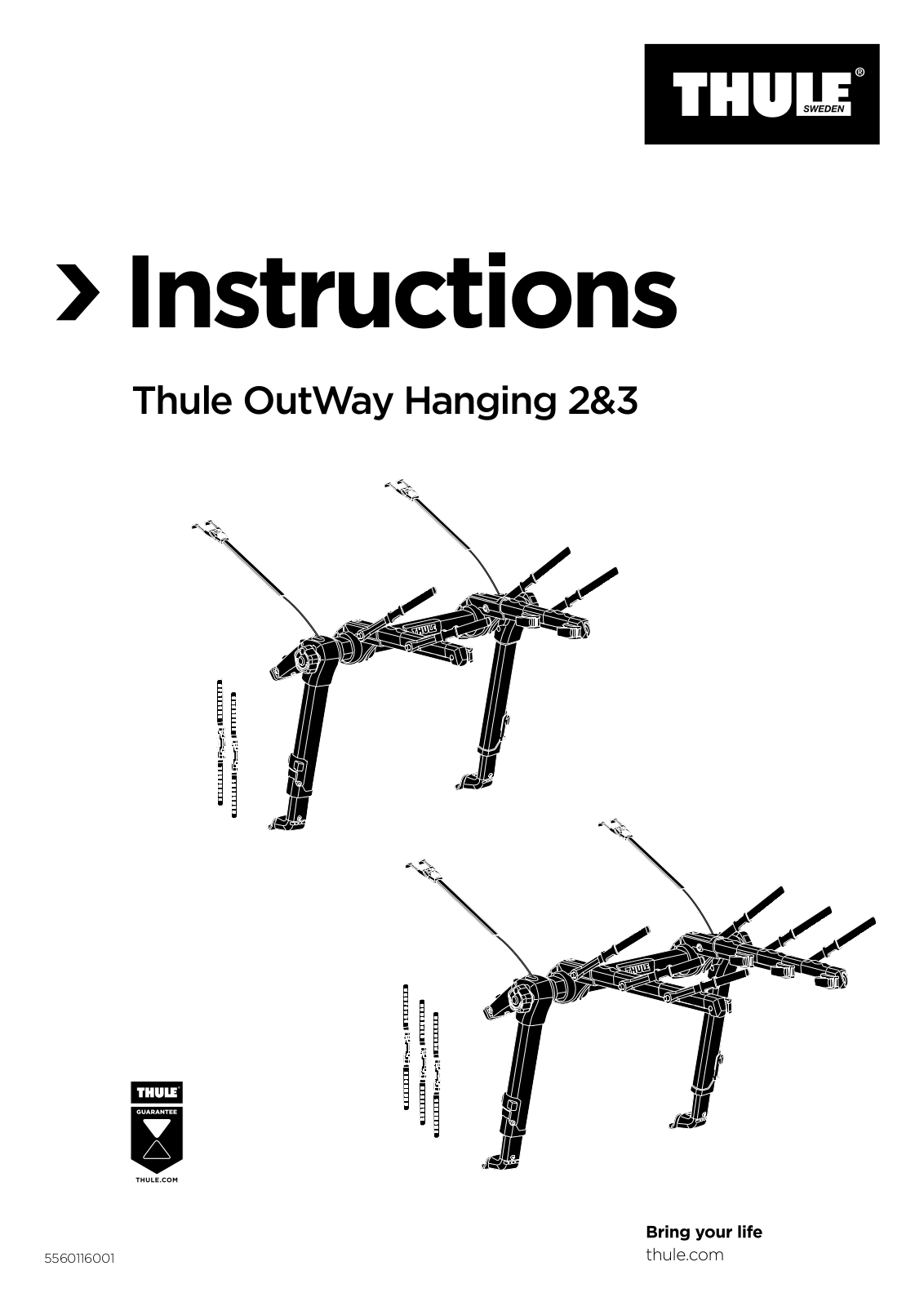 Thule OutWay Hanging 2, OutWay Hanging 3 User guide