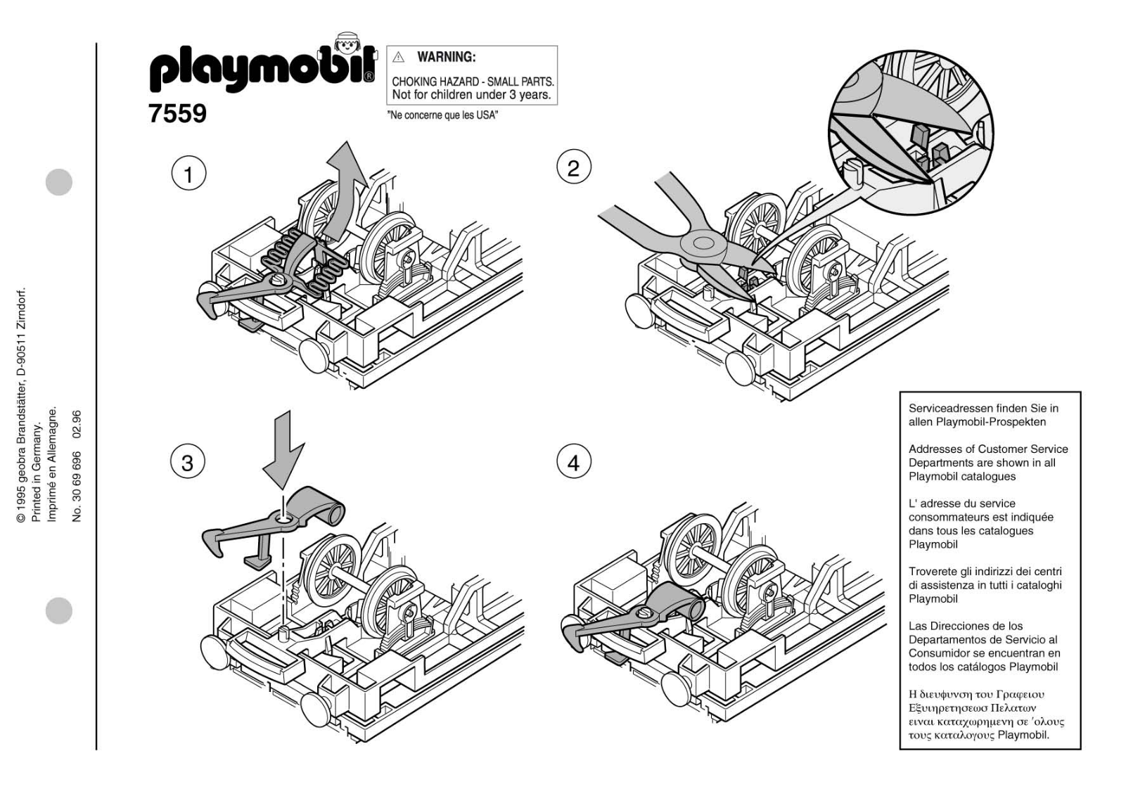 Playmobil 7559 Instructions