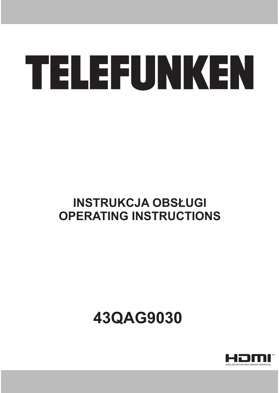 Telefunken 43QAG9030 User guide - ManualMachine.com