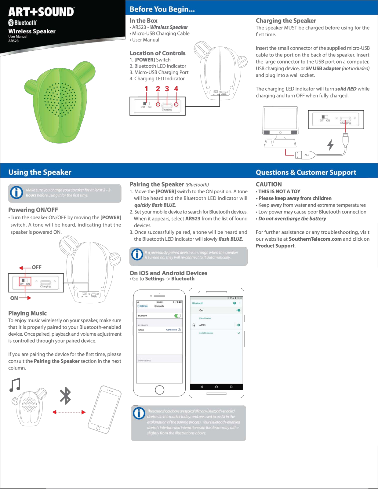 Art Sound AR523 User Manual