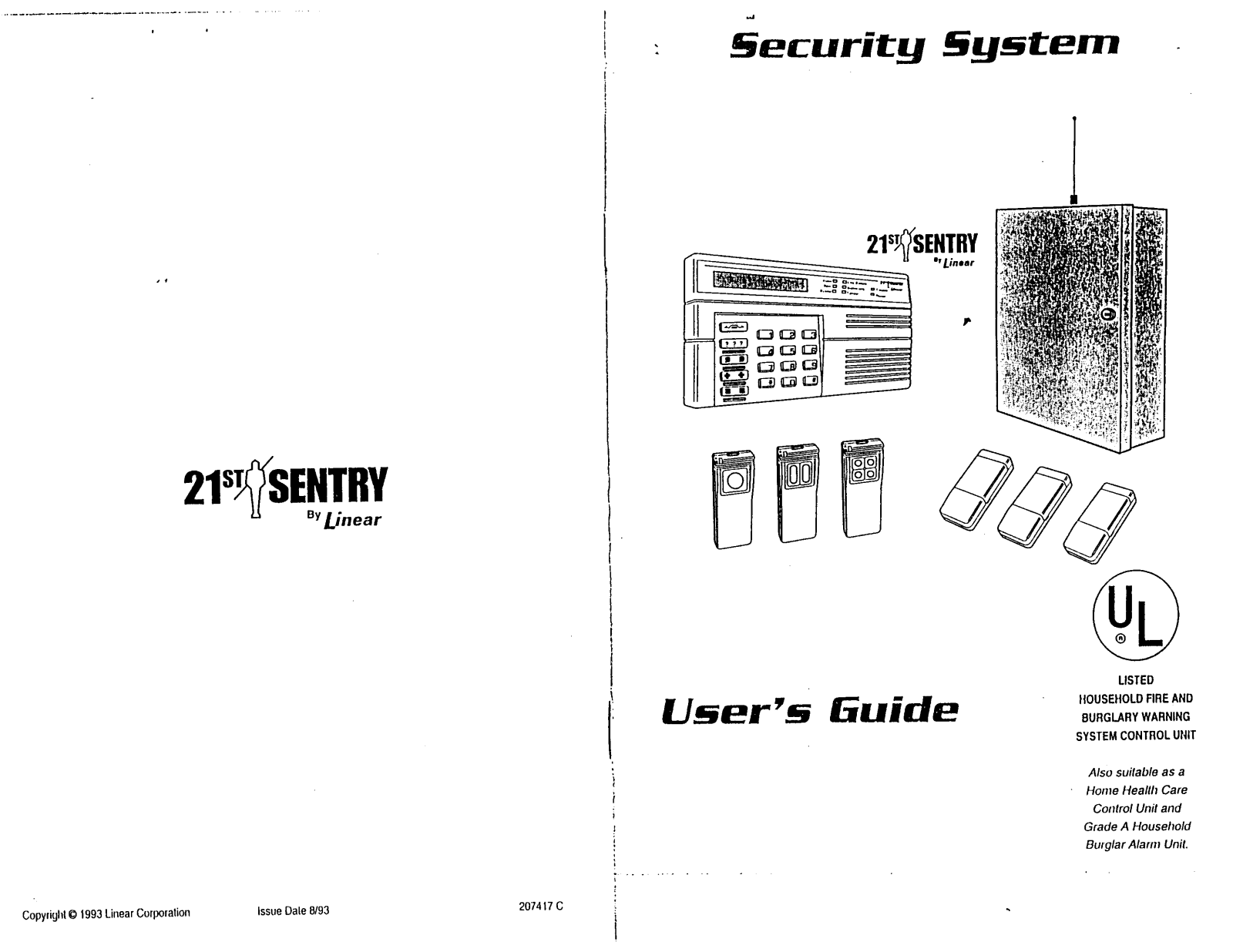 Linear 21st Sentry User Manual - ManualMachine.com