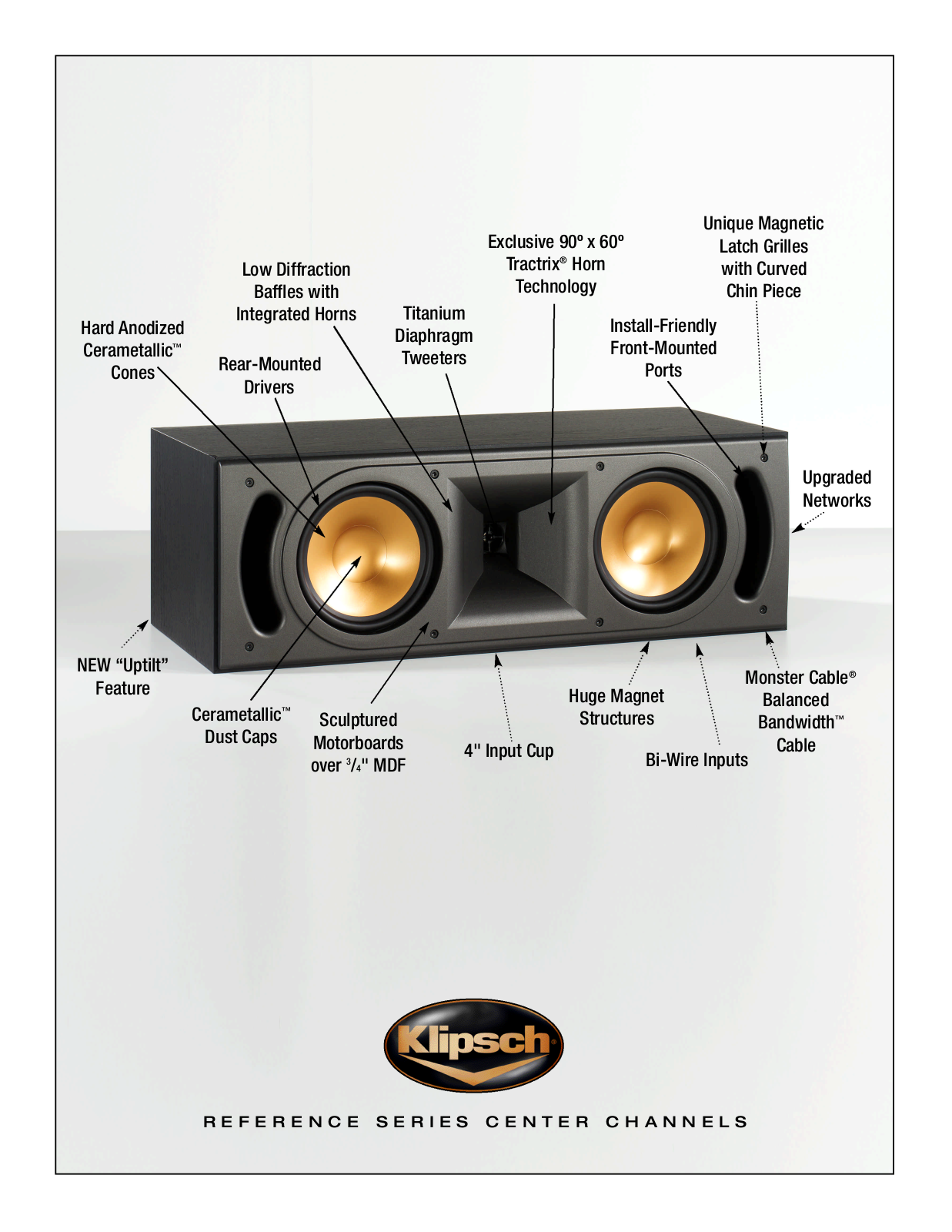 Klipsch Reference Center Brochure