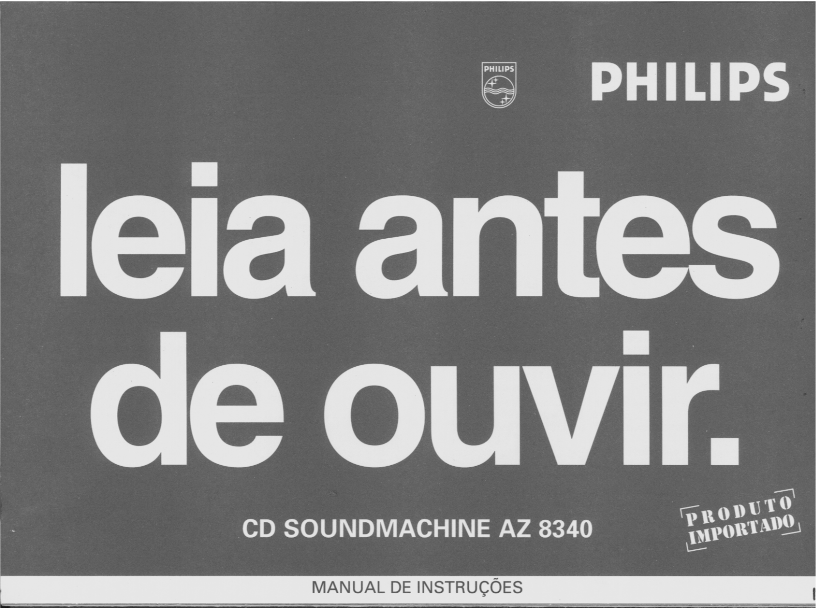 Philips AZ8340/05, AZ8340/01, AZ8340/00, AZ8340 User Manual