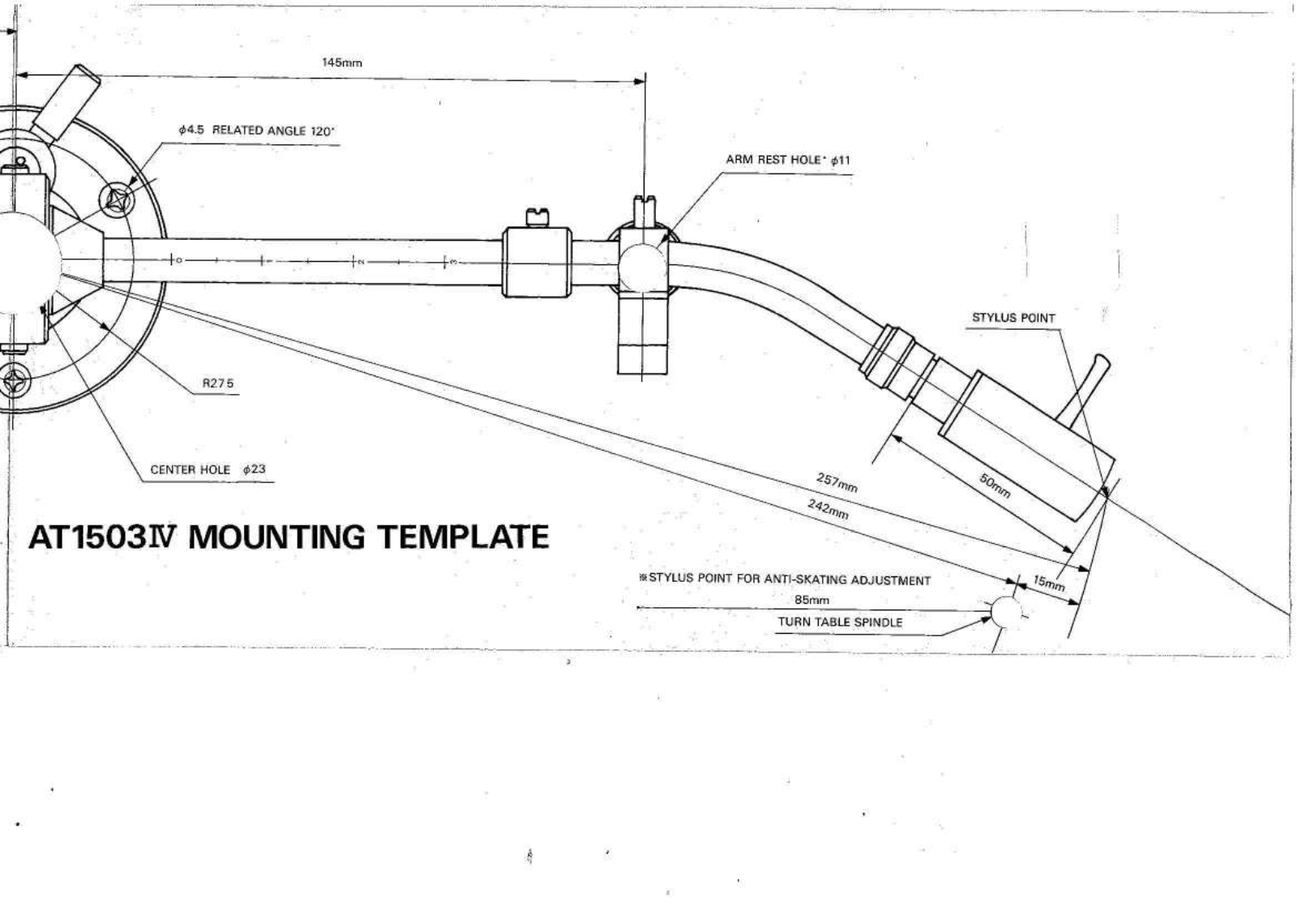 Audio Technica AT-1503 Mk4 Schematic