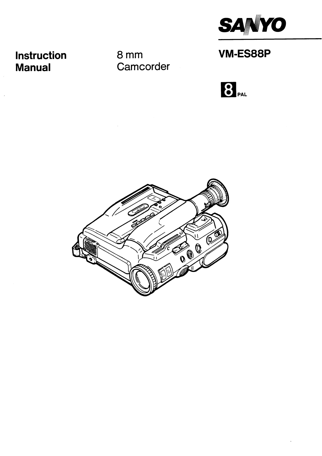 Sanyo VM ES 88 P User Manual