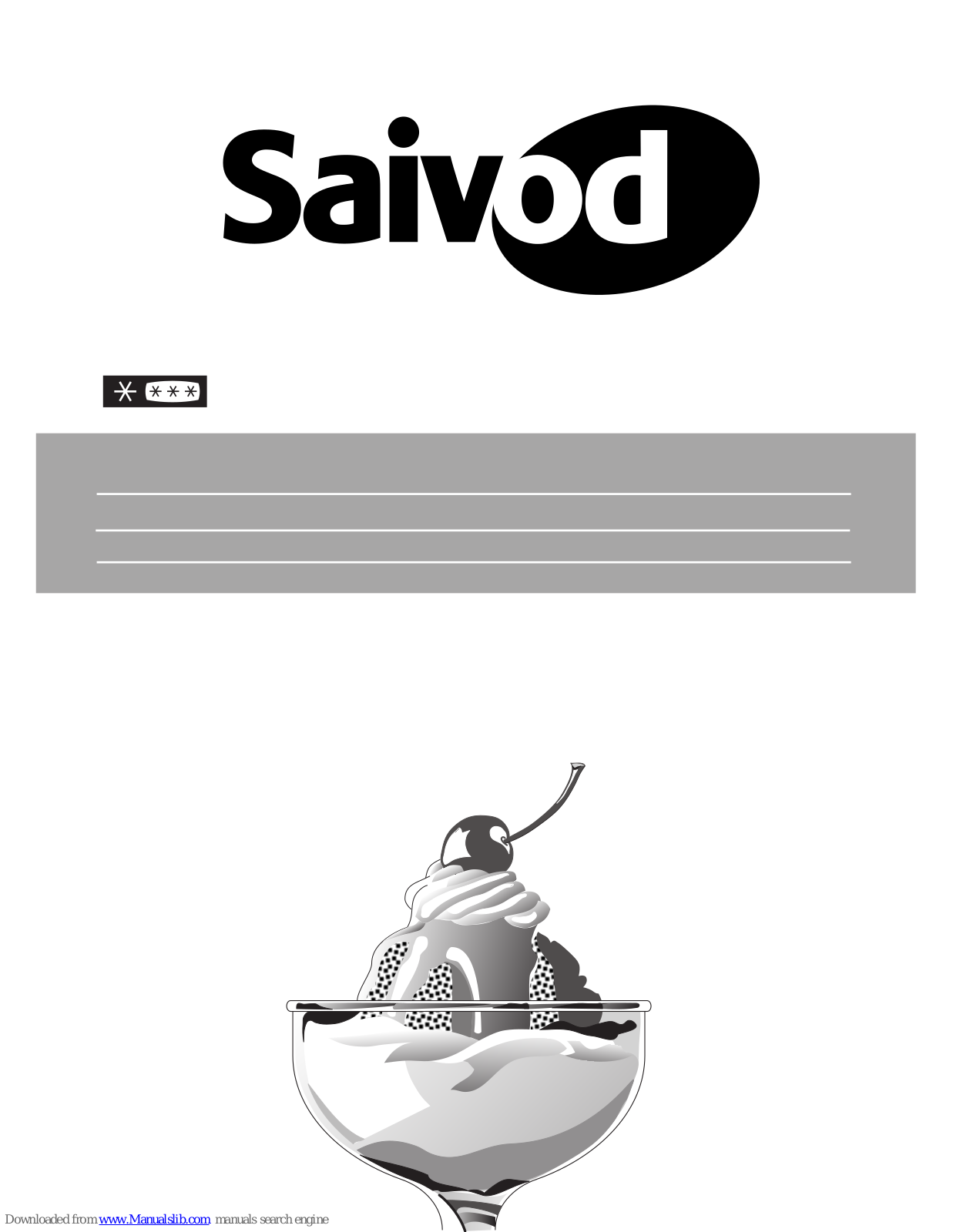 Saivod 2PT-175, 2PT-1750 Instruction Manual