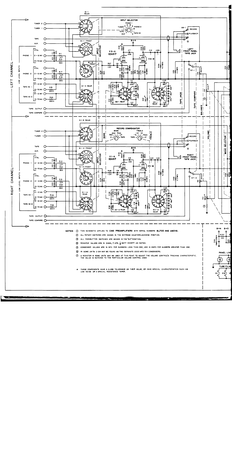 McIntosh C-20 Schematic