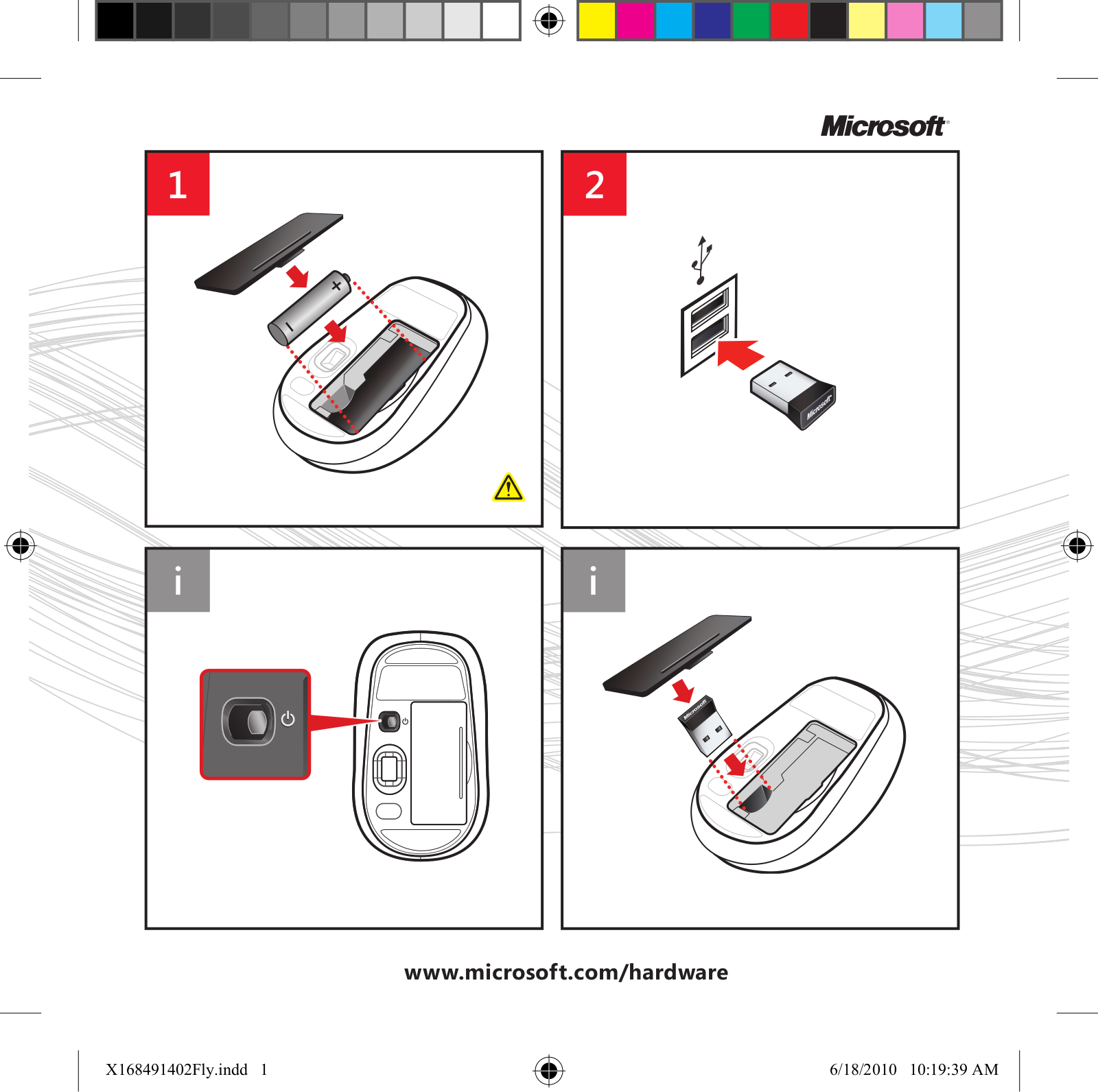 MICROSOFT WIRELESS MOBILE MOUSE 1000 User Manual