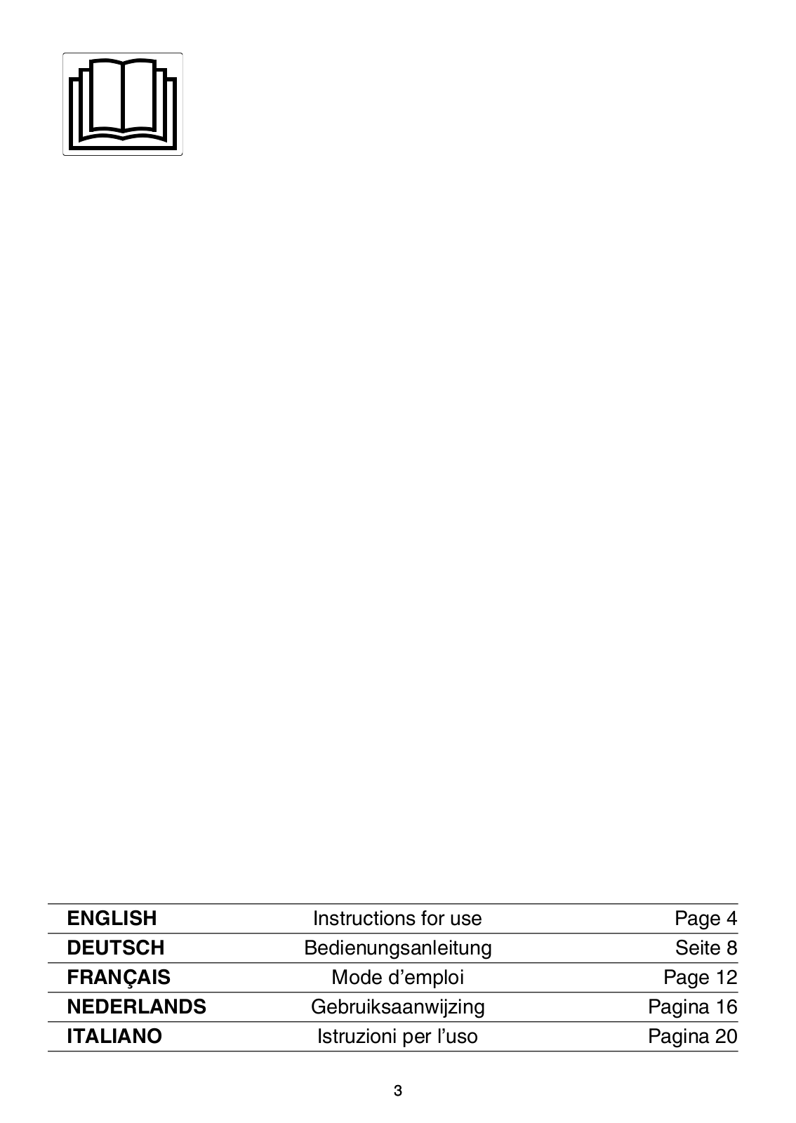 BAUKNECHT KG30 User Manual