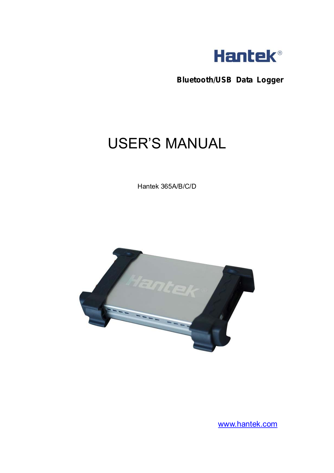 Hantek HT365A, HT365B, HT365C, HT365D Software Manual