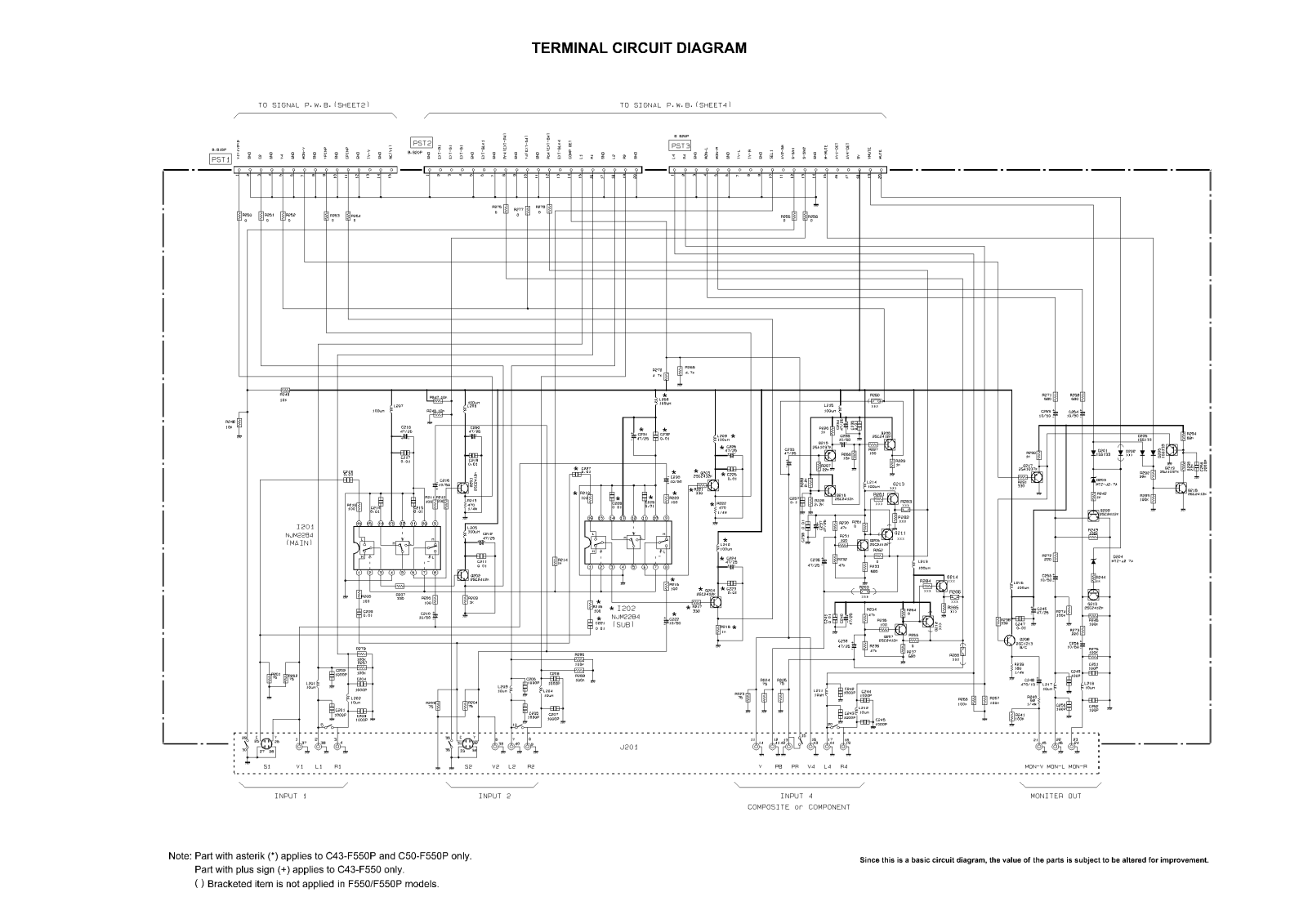 Hitachi C43 Service Manual Page 5  Terminal