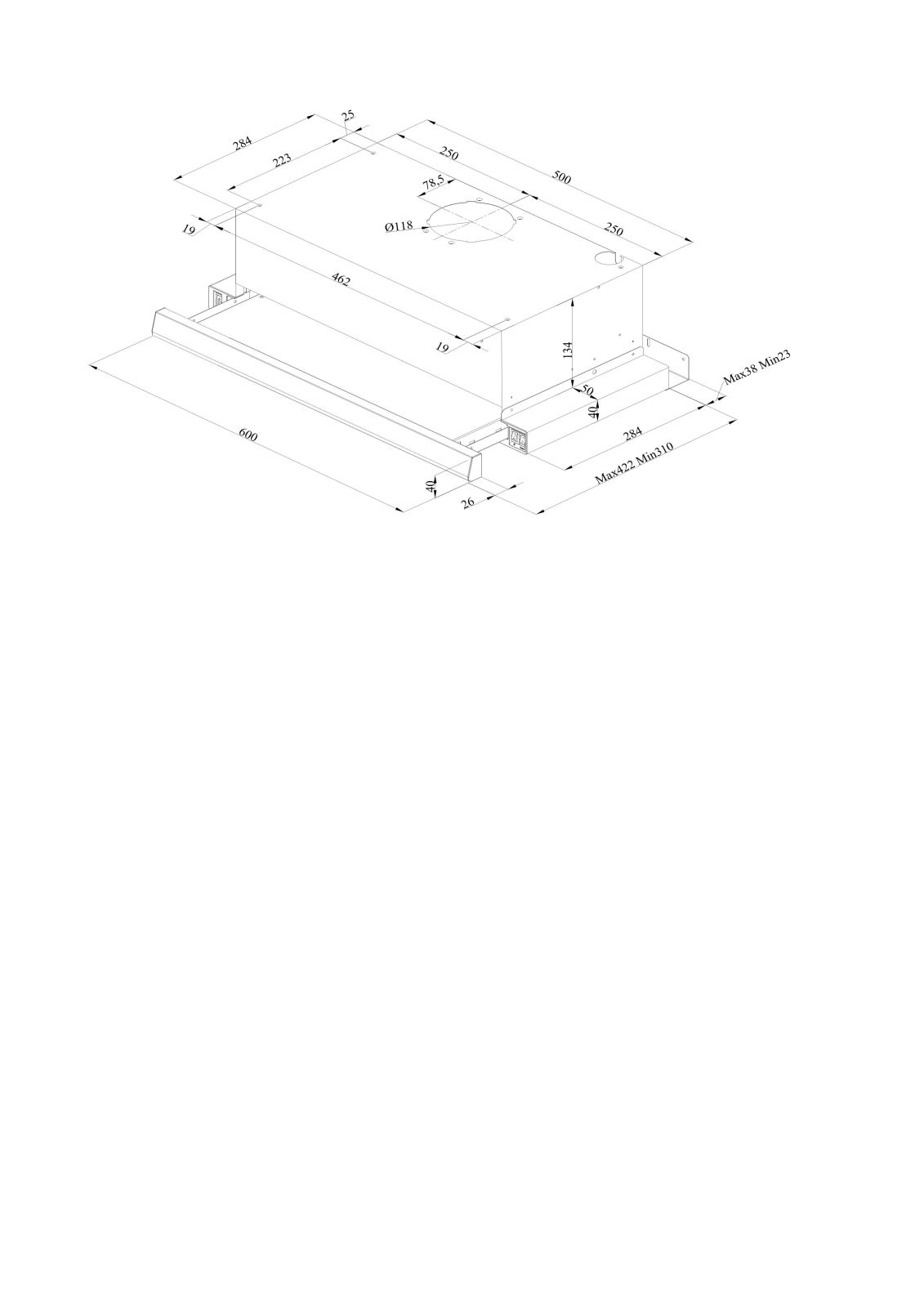 Amica OTS 615 W User Manual