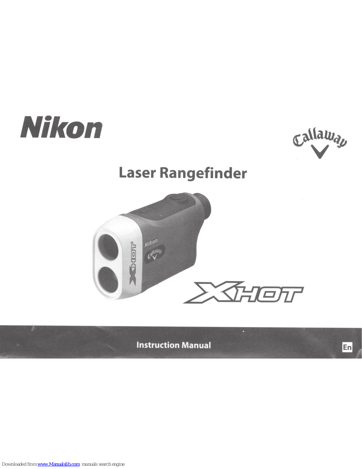 Nikon Callaway XHOT Instruction Manual - ManualMachine.com