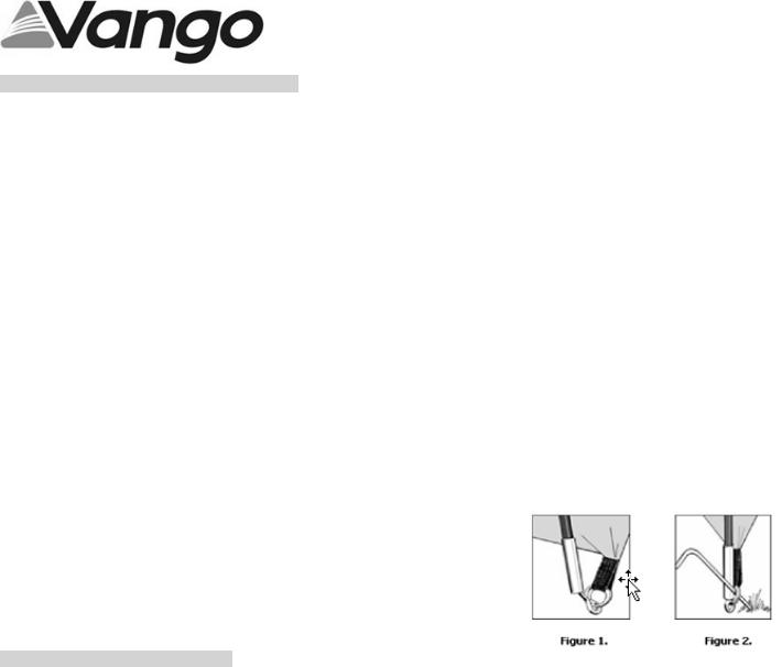Vango Padstow 500 User Manual