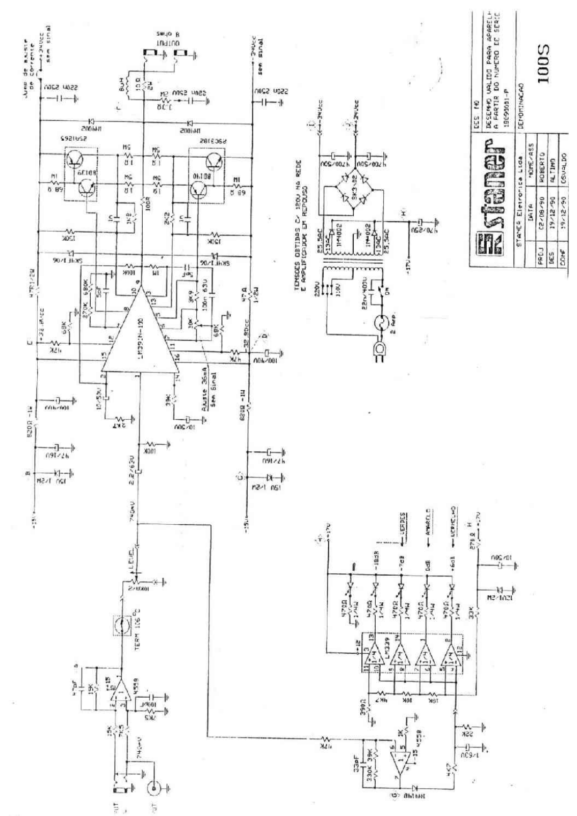Other S Staner-100S Schematic - ManualMachine.com