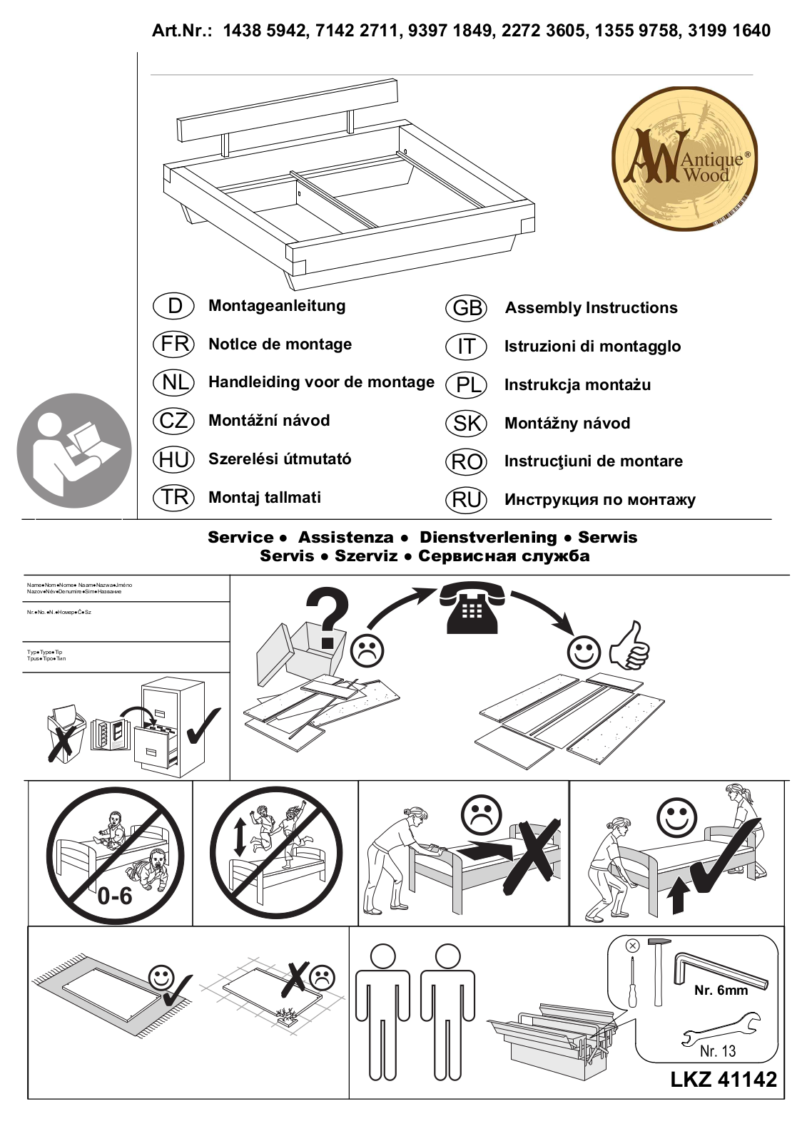 Home affaire Kaya Assembly instructions