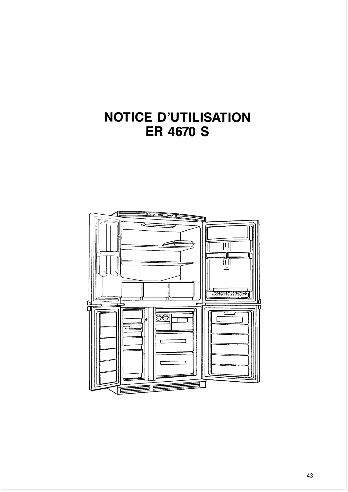 electrolux ER4670S User Manual