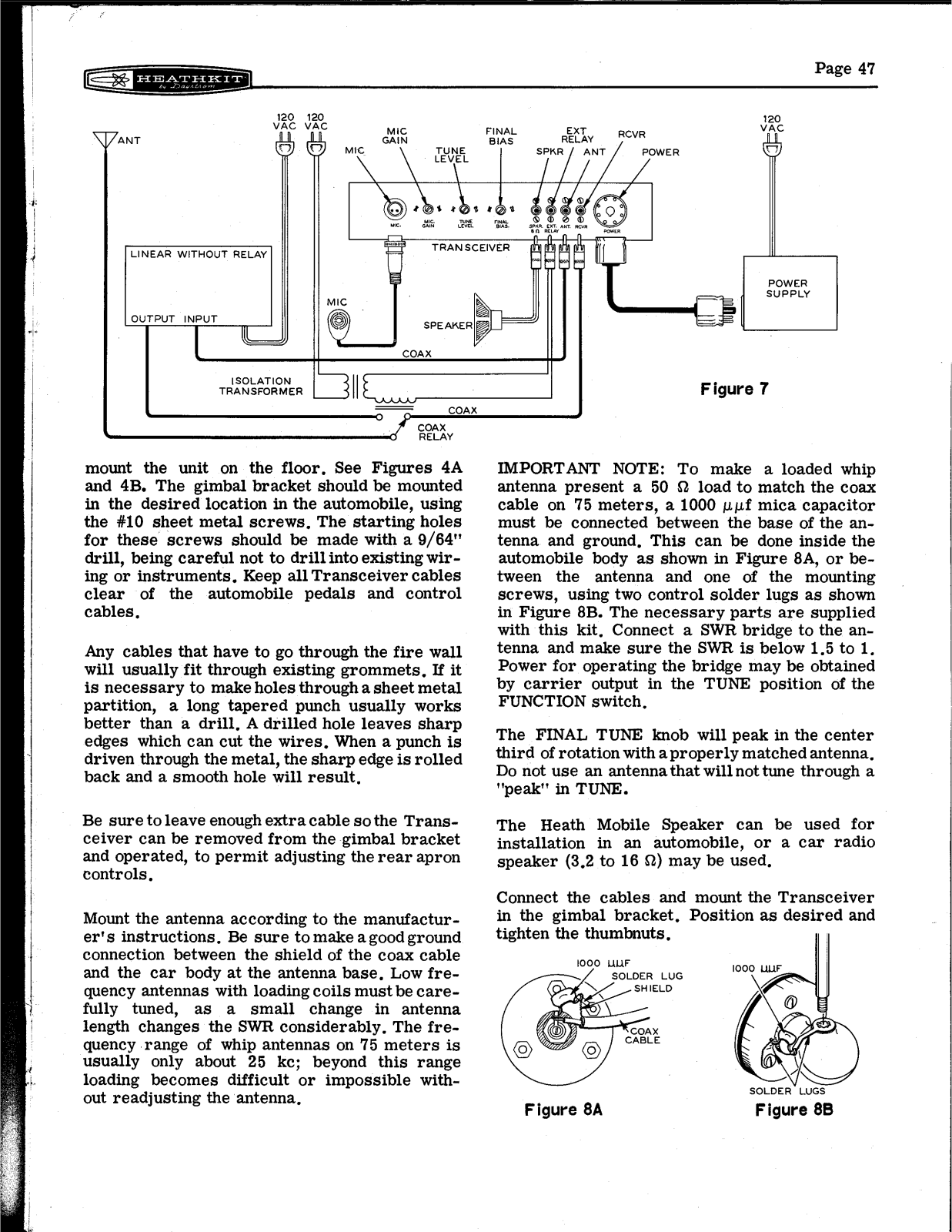 HEATHKIT HW-12a User Manual (PAGE 47)