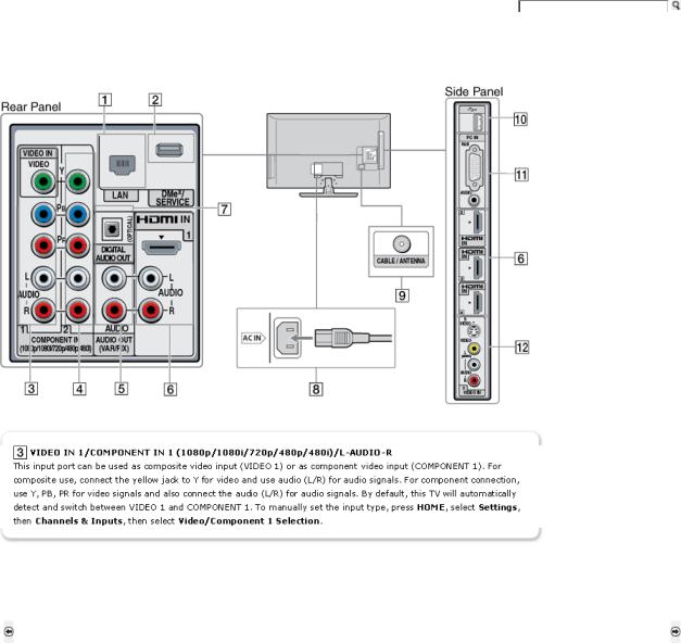 Sony KDL-52Z5100, KDL-46Z5100 User Manual