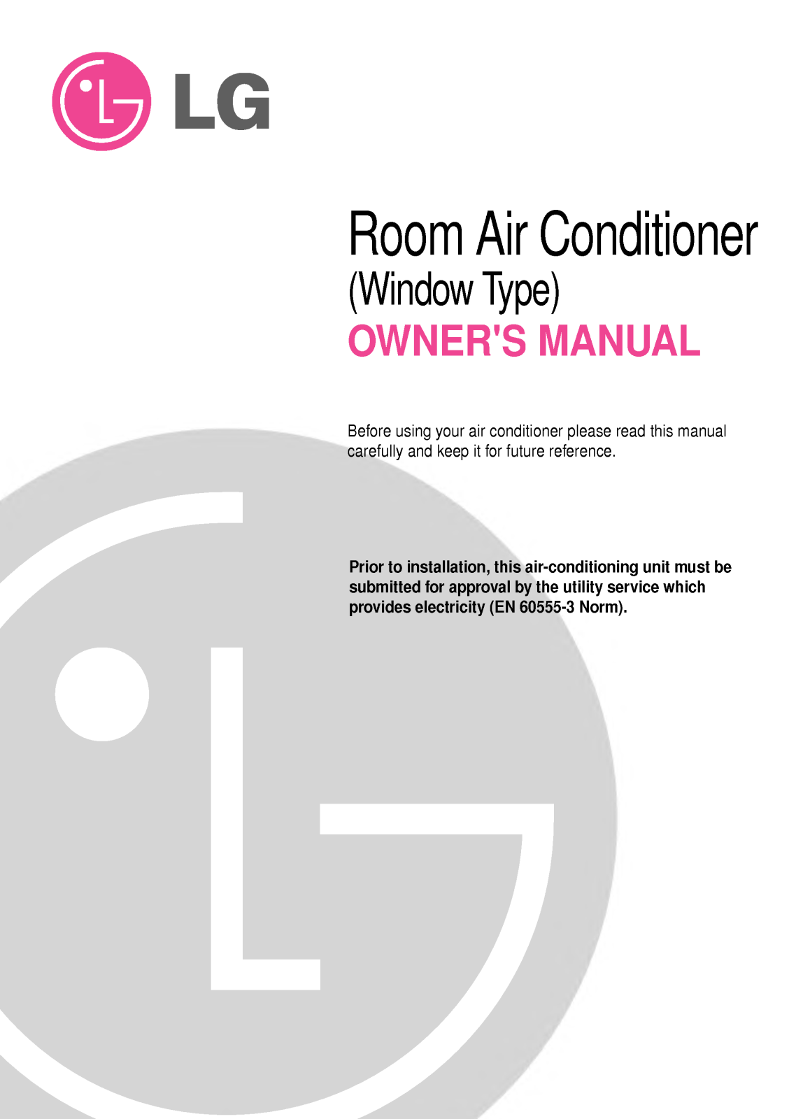 LG LW-B0962CS User Manual