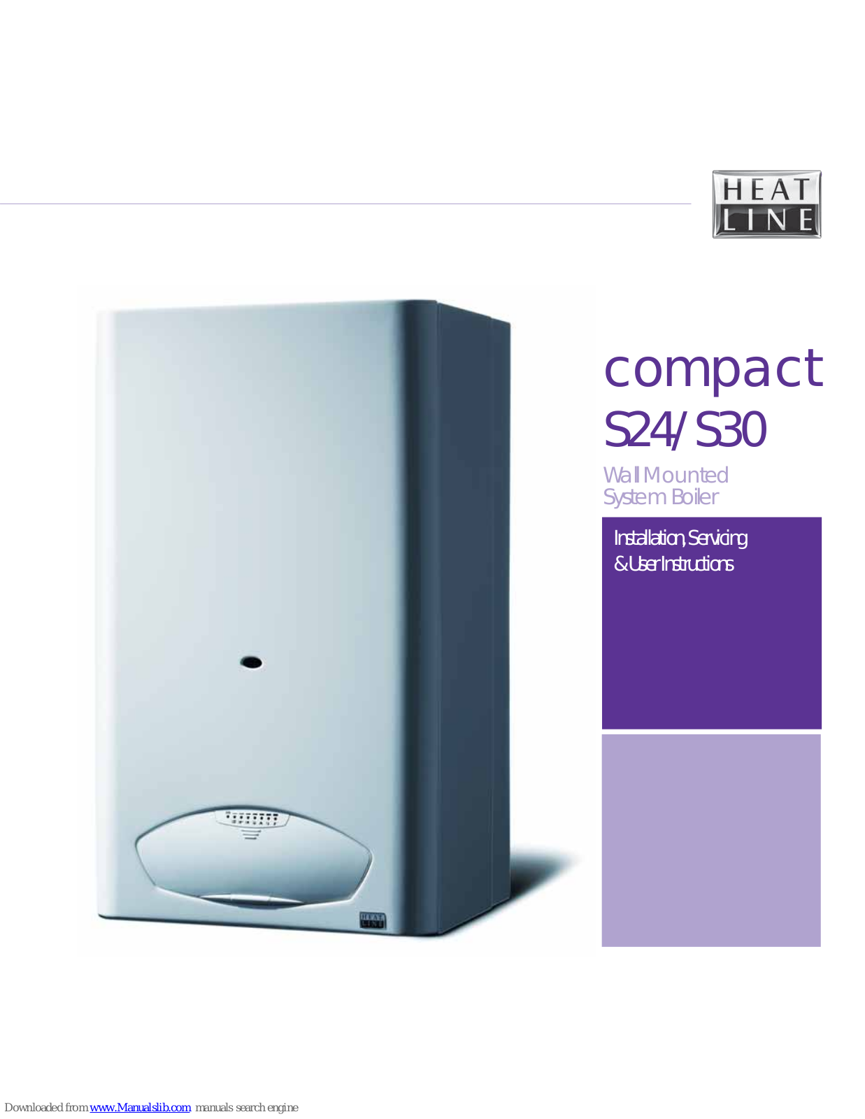 Heat Line compact S30, compact S24 Installation, Servicing & User Instructions - ManualMachine.com