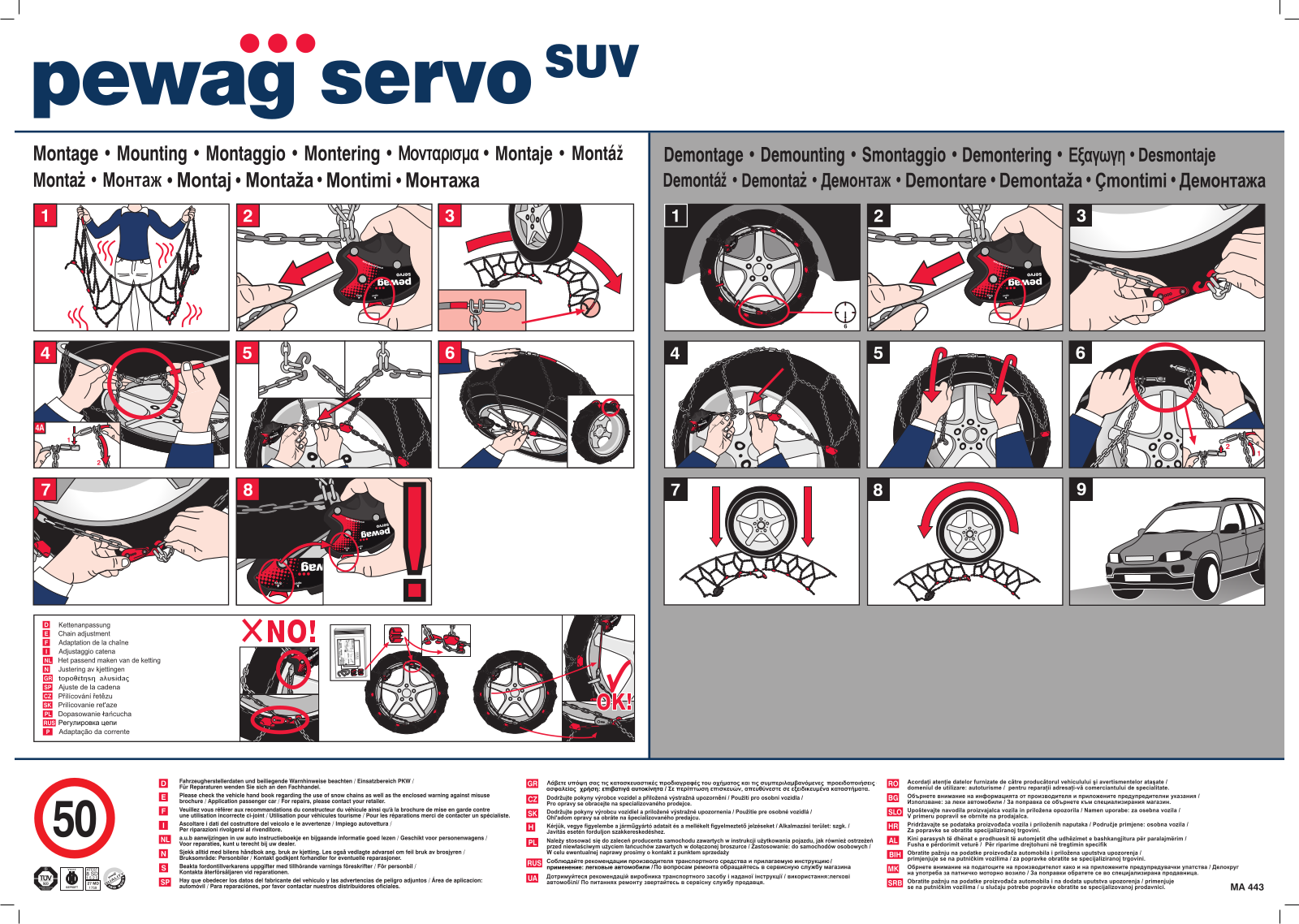 Pewag Servo SUV User Manual - ManualMachine.com