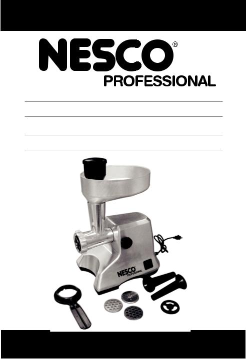 Nesco FG-400PR User Manual