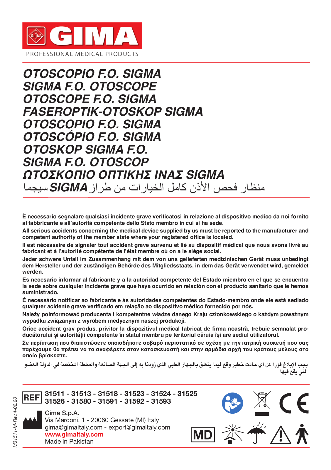 Gima 31511, 31513, 31518, 31523, 31524 User guide - ManualMachine.com