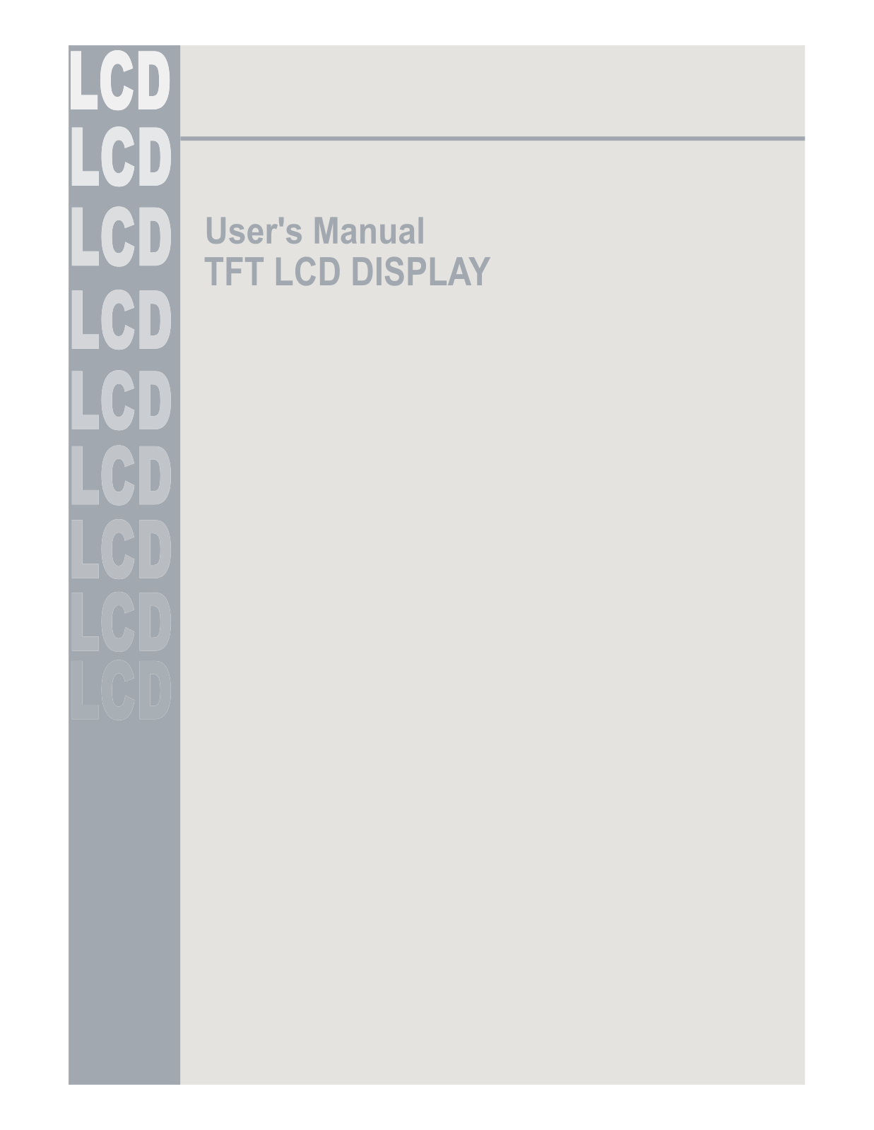 Digital Device LD 3270T User Manual