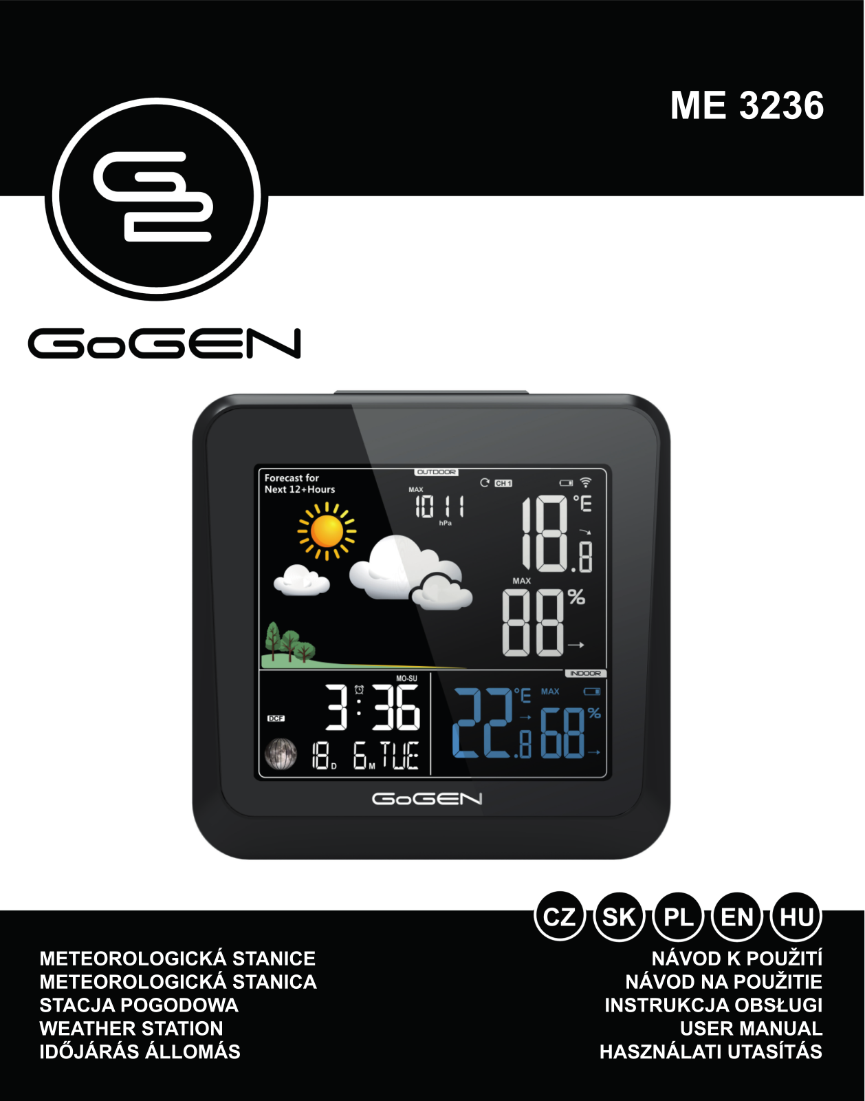 GoGEN ME 3236 User Manual