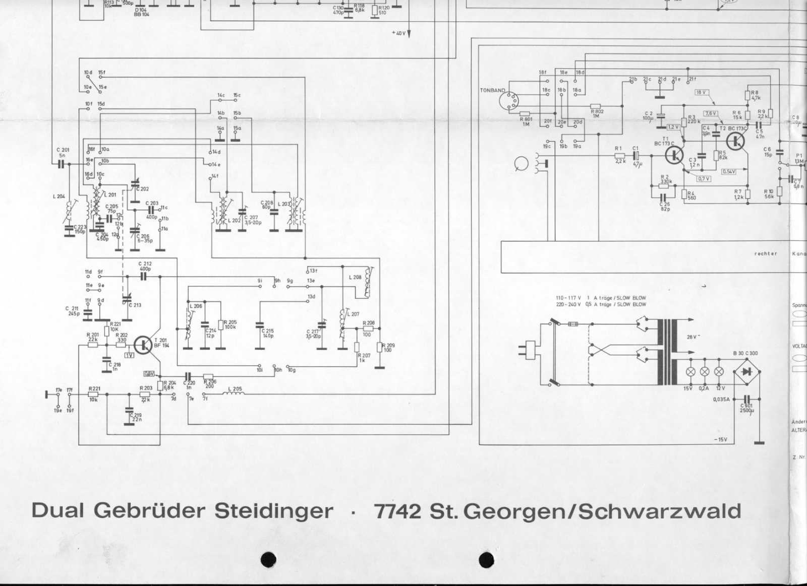 Dual KA-50 Service manual