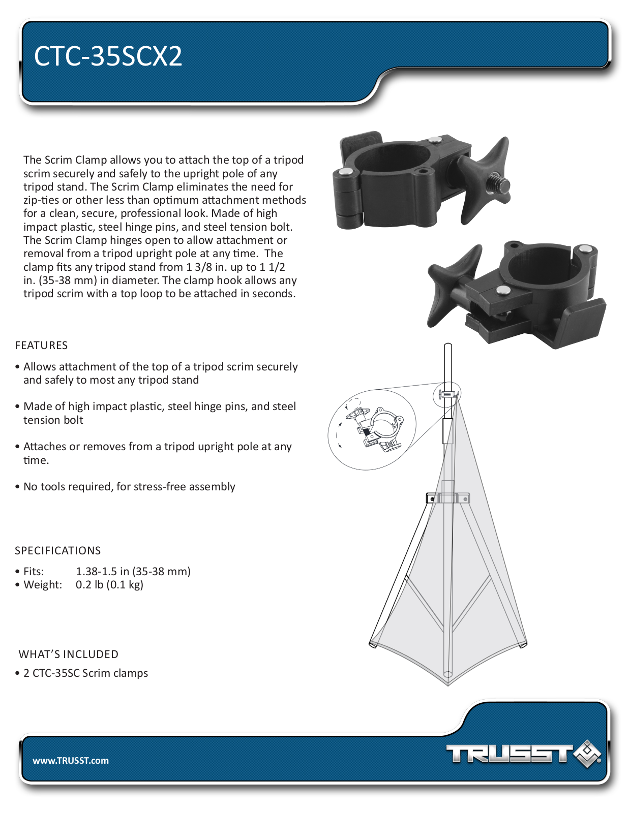 Trusst CTC-35SCX2 Data Sheet