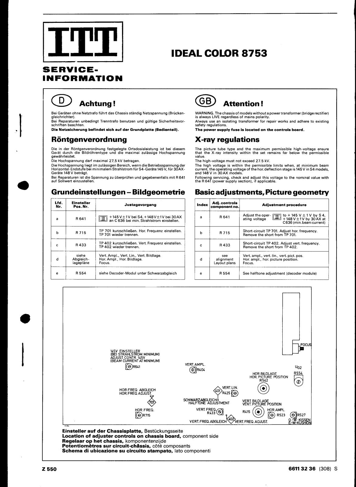 ITT 8753 Schematic