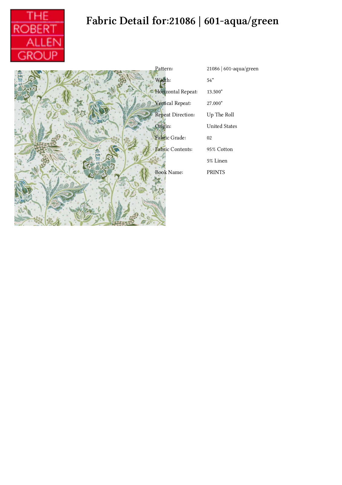 Duralee CRAL5030 Specifications - ManualMachine.com