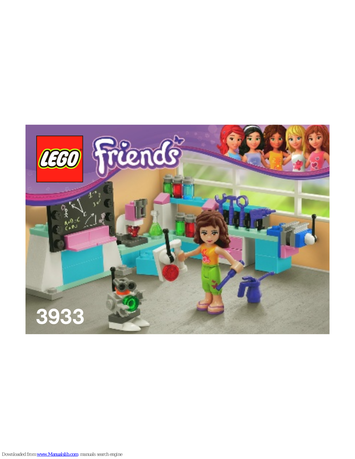 LEGO 3933 Friends Assembly Manual