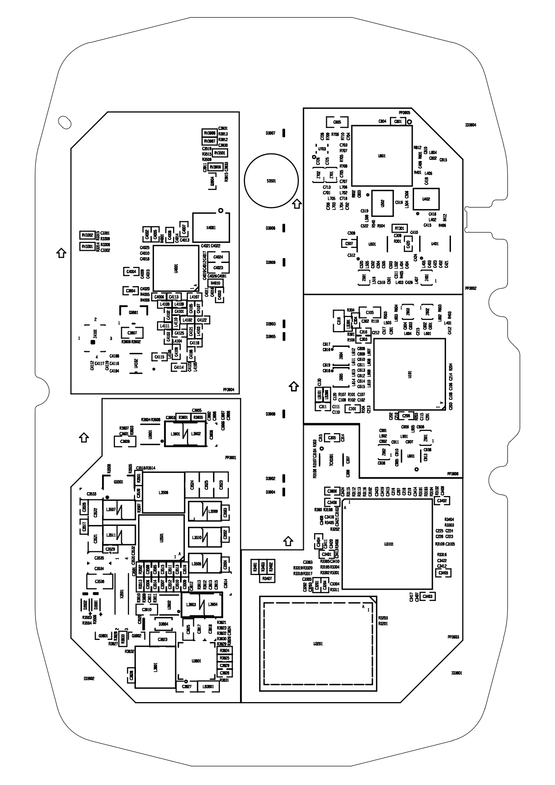 Huawei E5331 Schematics PCB