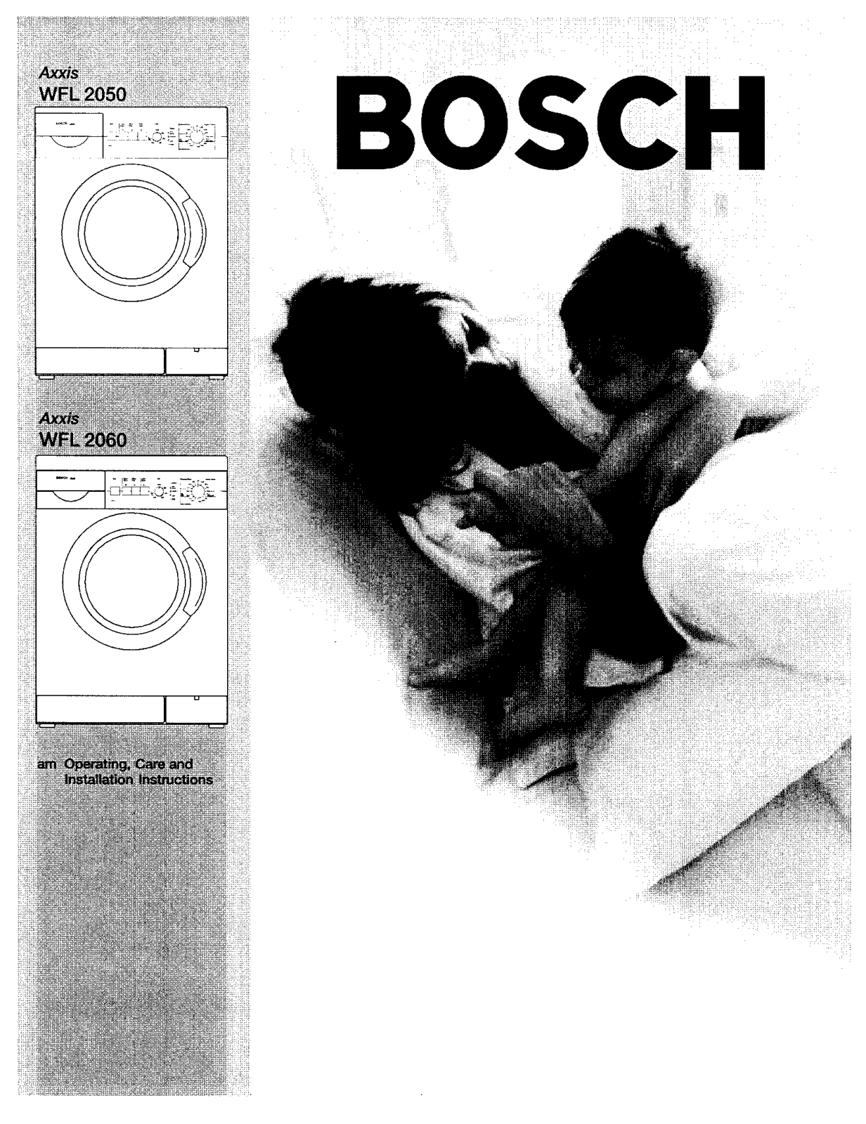 Bosch WFL2090UC/01, WFL2060UC/32, WFL2060UC/30, WFL2060UC/27, WFL2060UC/22 Owner’s Manual