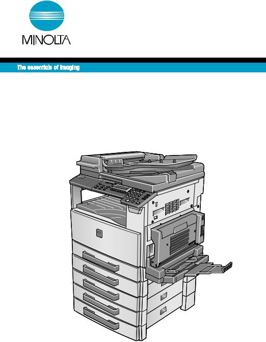 Konica Minolta DI1611, DI2011 Manual