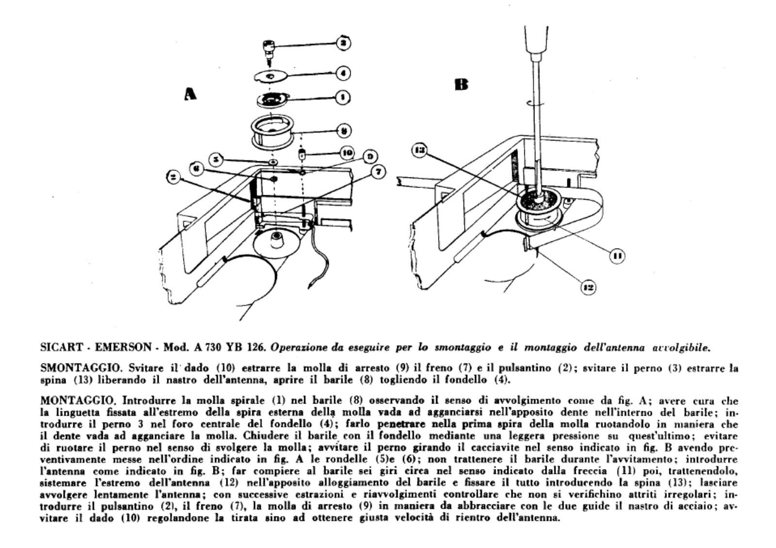 Emerson a730, yb126 schematic