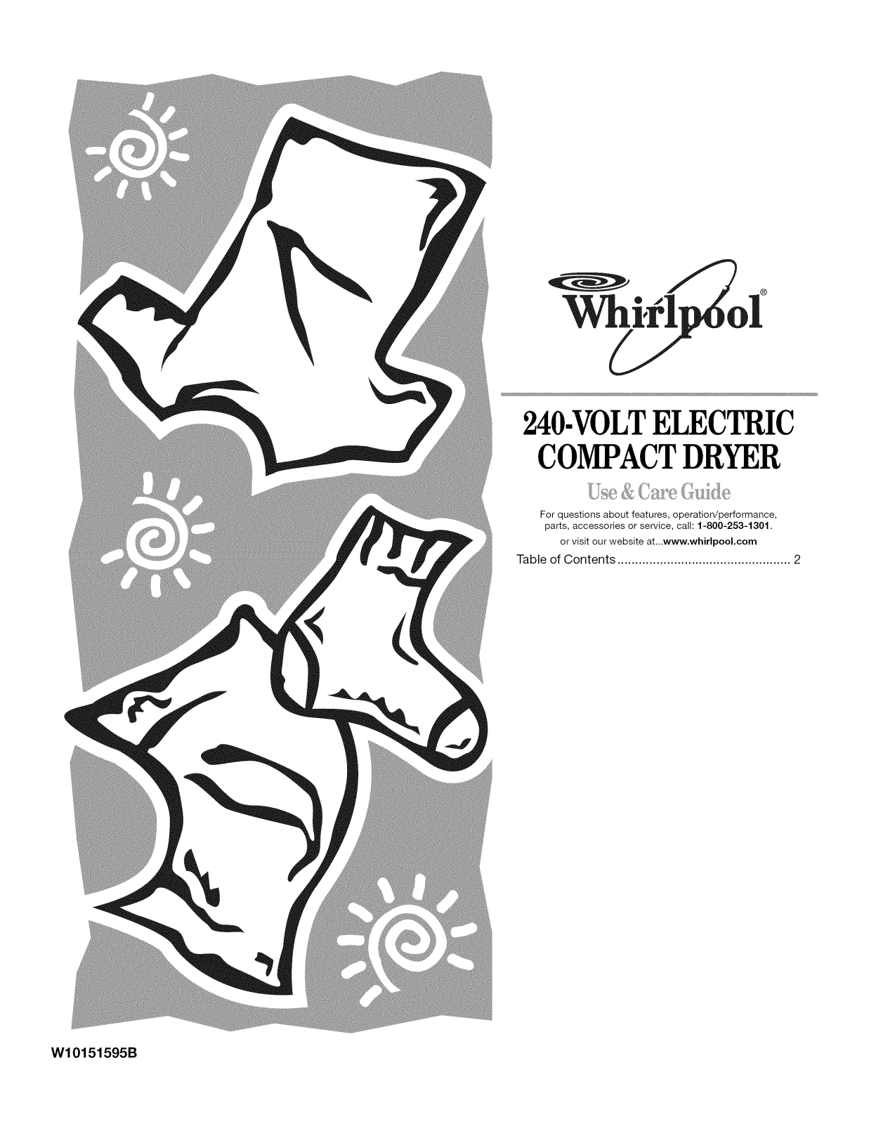 Whirlpool LER3622PQ3 Owner’s Manual