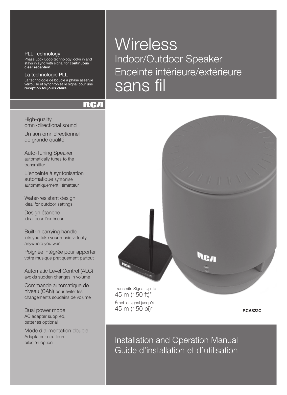 Atom RCA822CTX Users Manual